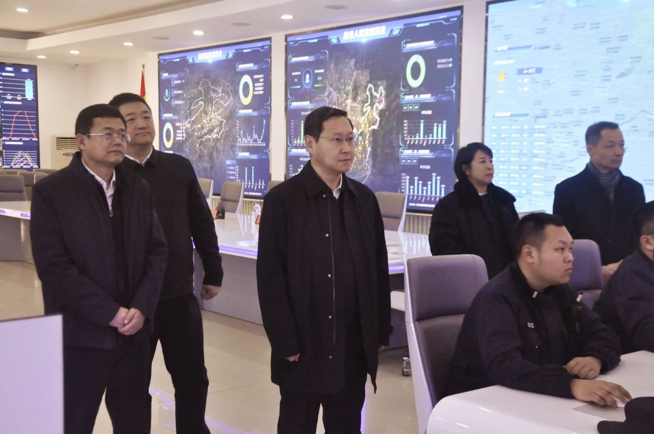 区委区政府主要领导调研石台子山城和森林防火有关工作